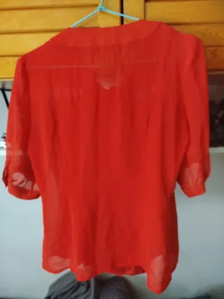 Blusa Roberto Verino Roja
