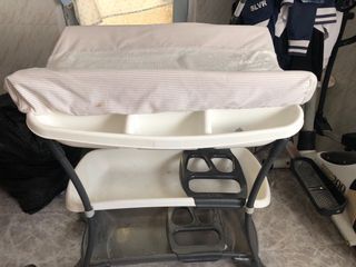 Bañera para bebé con cambiador