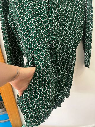 Mono corto H&M estampado geométrico