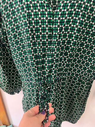 Mono corto H&M estampado geométrico