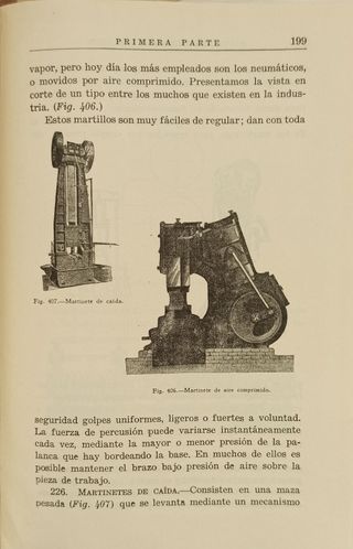 Libro antiguo, Tecnología Mecánica Tomo I