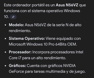 Portátil Asus Plata y Negro