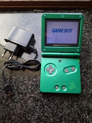 Game Boy Advance SP Rayquaza con scatola