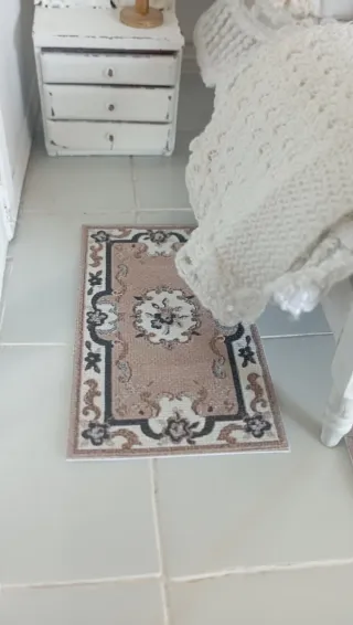 3 Tappeti Rettangolari Miniatura 1:12