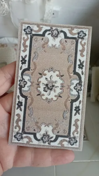 3 Tappeti Rettangolari Miniatura 1:12