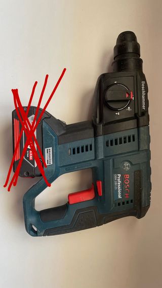 Trapano Tassellatore Bosch GBH 18V-21 + luce