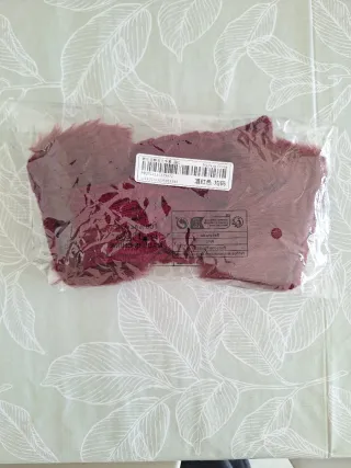 Guanti in maglia con pelliccia