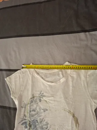 Maglietta donna con cuore floreale