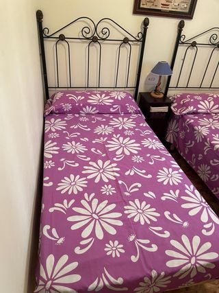 Juego de 2 Camas Individuales