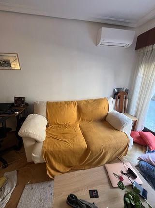 Sofá beige extensible