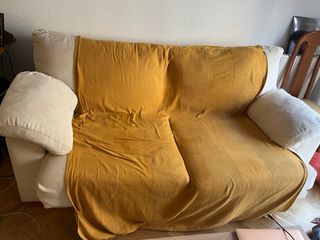 Sofá beige extensible