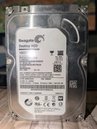 Disco Duro Seagate 1TB Desktop HDD