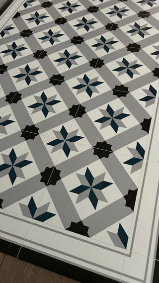 Alfombra vinílica hidráulica 240X60cm SIN USO