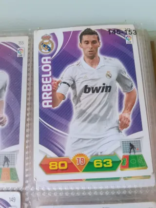 Cromo fútbol Casillas LFP Real Madrid