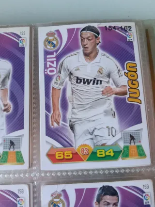 Cromo fútbol Casillas LFP Real Madrid