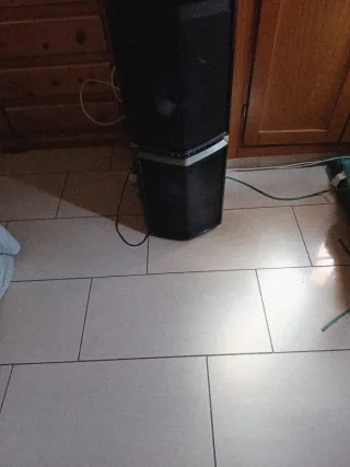 Altavoz Bass Blast 600W Negro/Rosa