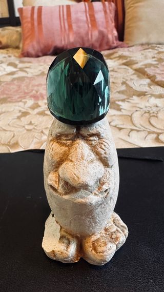 Anillo Acero Inoxidable Baño Dorado T18