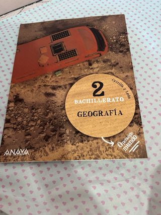 Libro geografia 2 bachillerato