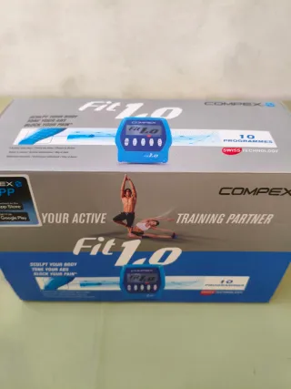 Compex Fit 1.0 Electroestimulador Azul