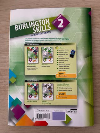 BURLINGTON SKILLS FOR 2 BACH STUDENT'S BOOK