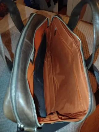 Maletín Knomo Londres Marrón Piel