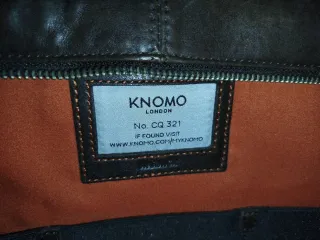 Maletín Knomo Londres Marrón Piel