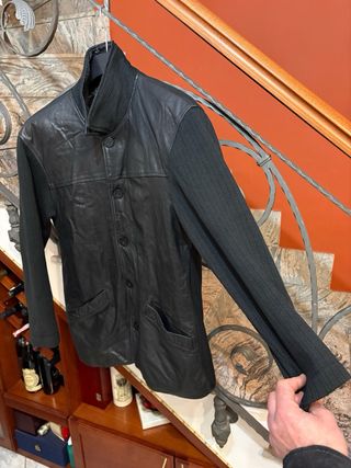 Giacca brand Pedro Bernat vera Pelle Lana Vintage