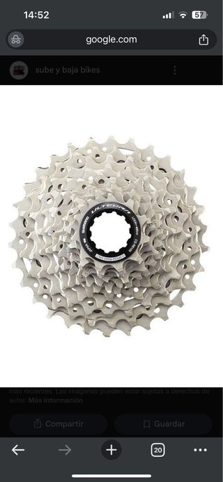 Cassette Shimano Ultegra
