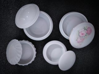 Set 4 Ciotole Porta-Bonbon Limoges S.C. Richard