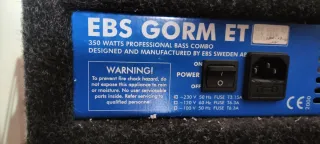 Amplificador Bajo EBS 350W