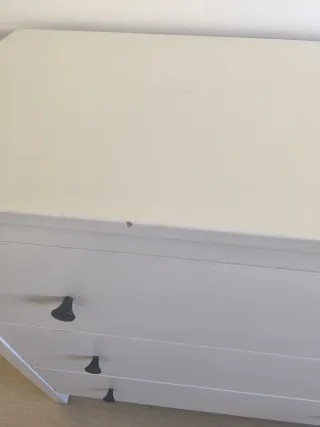 Cómoda KOPPANG IKEA 6 cajones blanca