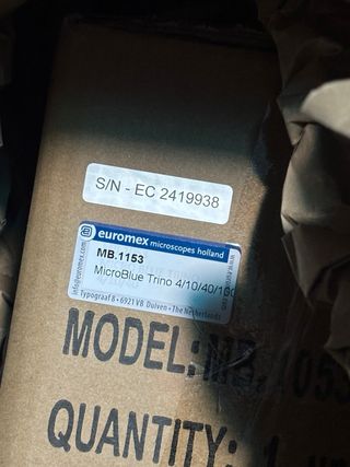 Microscopio Euromex MB.1153 Negociable