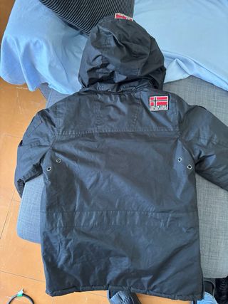 Chaqueta Geographical Norway Negra Niño