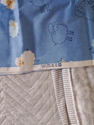 Tela retal infantil ovejitas