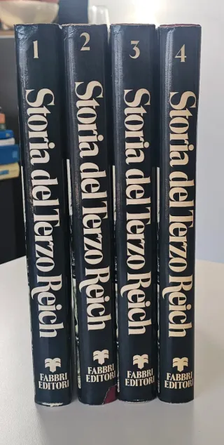 "Storia del Terzo Reich" in 4 volumi rilegati
