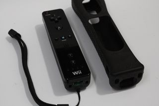 Mando Wii con Funda Negra