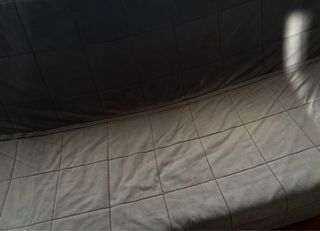 Sofa cama gris Ikea