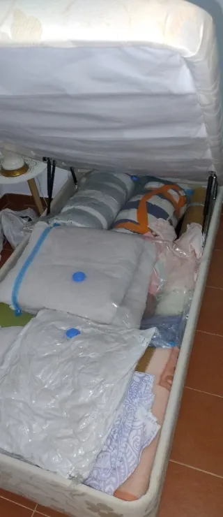 Canapé abatible tapizado