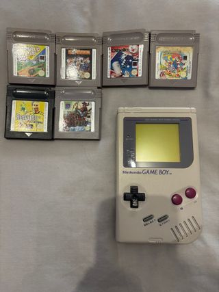 Consola Game Boy + 6 Juegos