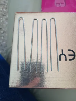 Agujas para moño metálicas