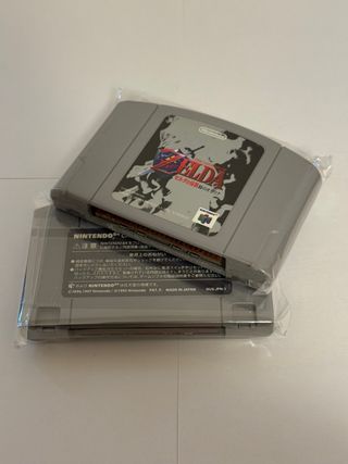 Maschera di Majora di Zelda + Ocarina of Time N64