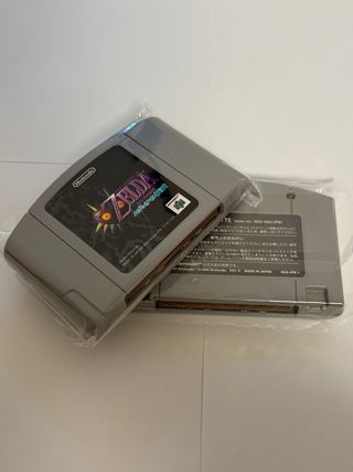 Maschera di Majora di Zelda + Ocarina of Time N64