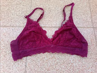 Sujetador Promise Morado Encaje