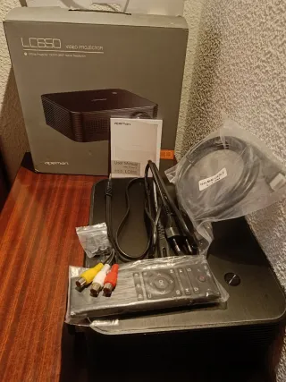 Proyector Apeman Negro