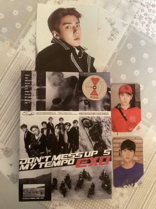 EXO Don't Mess Up My Tempo Álbum Kpop