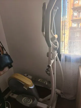 Bicicleta Elíptica Blanca