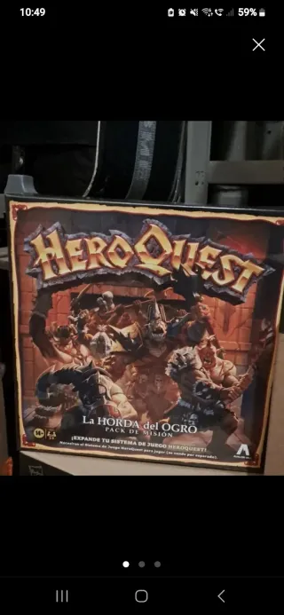 Heroquest La Horda del Ogro Pack Misión