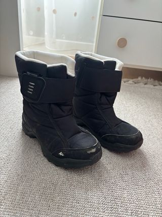 Botas de nieve niña talla 33