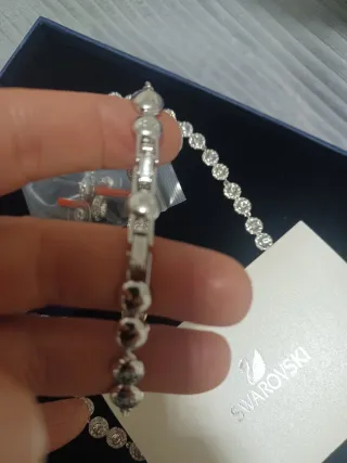 Collar Pulsera y Pendientes Swarovski