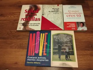 Lote 13 Libros: Salud, Fisioterapia y Bienestar